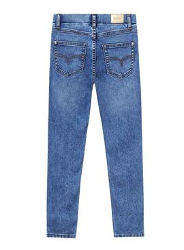 Pantalon Mayoral Cerrado Tejano Basic Bleu Fille