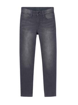 Pantalon Mayoral Soft Denim Gris pour Garçon