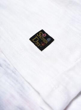 T-Shirt Superdry Lexi Blanc Pour Femme