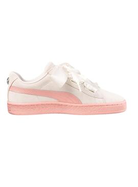 Baskets Heart Puma Suede Jewel JR Blanc