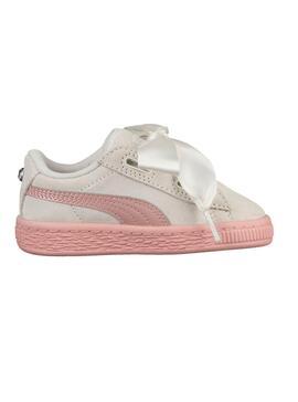 Baskets Heart Puma Suede Jewel Blanc