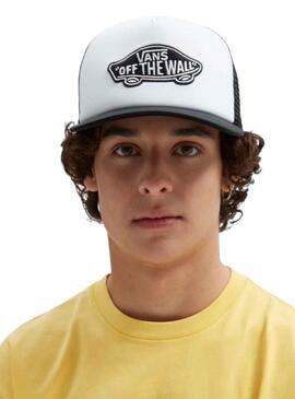 Casquette Vans Classic Patch Curved Blanc pour Homme