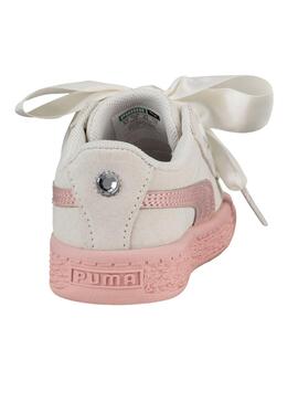 Baskets Heart Puma Suede Jewel Blanc