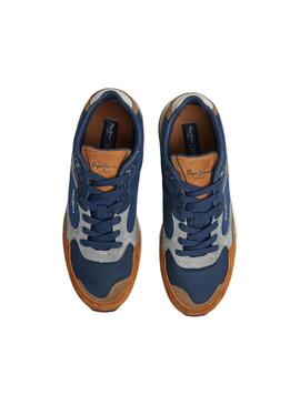 Baskets Pepe Jeans London Pro Advance Camel