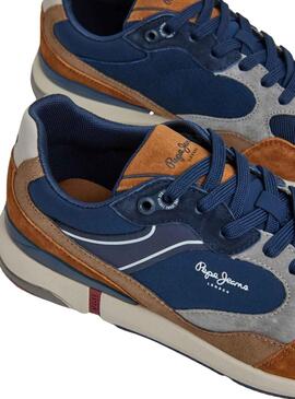 Baskets Pepe Jeans London Pro Advance Camel