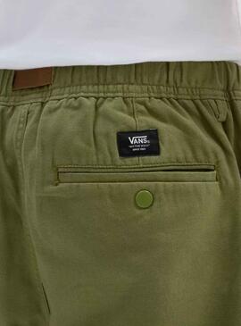 Pantalon Vans Range Relaxed Vert pour Homme