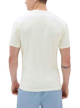 T-Shirt Vans Tissé Patch Blanc pour Homme