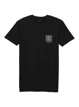 T-Shirt Vans Original Tall Type Noire pour Homme