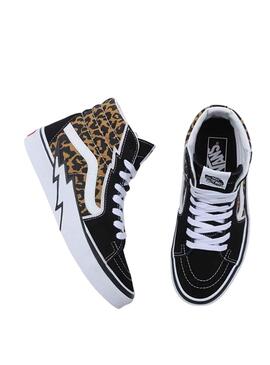 Baskets Vans UA SK8-Hi Noire pour Femme