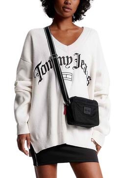 Sac à main Tommy Jeans Sac à Bandoulière Skater Logos Noire