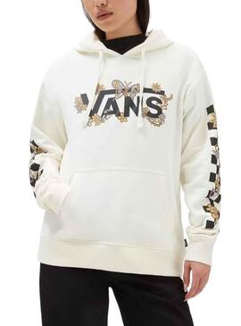 Sweat Vans Motif cachemire trippant Blanc pour Femme