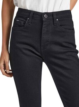 Pantalon Jeans Pepe Jeans Regent Noire Femme