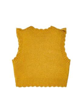 Gilet Mayoral Tricot Jaune pour Fille