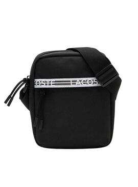 Sac à Bandoulière Lacoste Vertical Camera Noire Homme