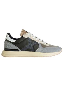 Baskets Munich Soon Beige pour Homme
