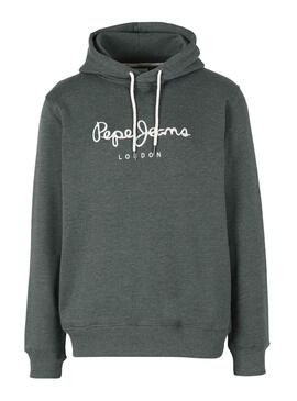 Sweat Pepe Jeans Nouvel Hoodie Vert Homme