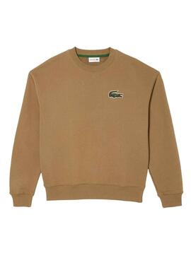 Sweat Lacoste Classic Fit Brun Homme Femme