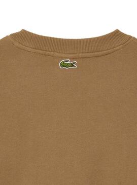 Sweat Lacoste Classic Fit Brun Homme Femme