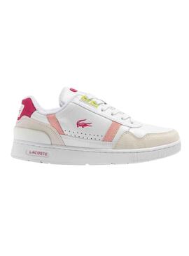 Chaussures Lacoste T-Clip 223 Blanc pour Femme