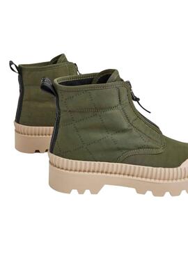 Bottines Pepe Jeans Ascot Nyna Vert pour Femme