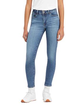 Pantalon Jeans Levis 711 Double bouton Femme