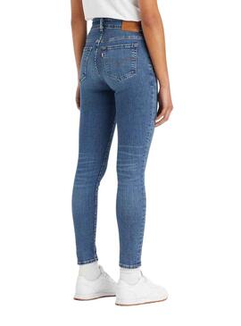 Pantalon Jeans Levis 711 Double bouton Femme