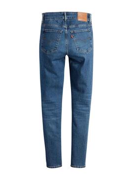 Pantalon Jeans Levis 711 Double bouton Femme
