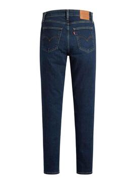 Pantalon Jeans Levis 721 Skinny Houle bleue Femme