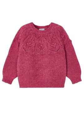 Pull Mayoral Structure Rose pour Fille