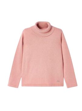 Pull Mayoral Cisne Tricot Rosa Claro pour Fille