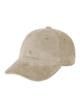 Casquette Carhartt Harlem Cap Beige pour Homme Femme