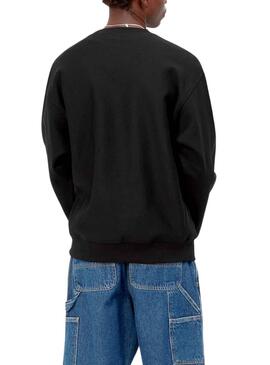 Sweat Carhartt American Script Noire Homme