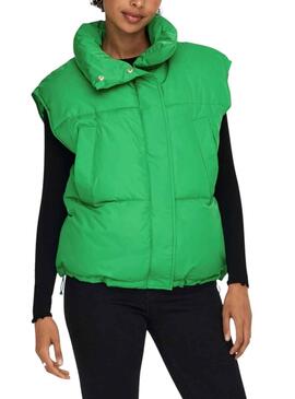 Gilet Only Tenna Vert pour Femme