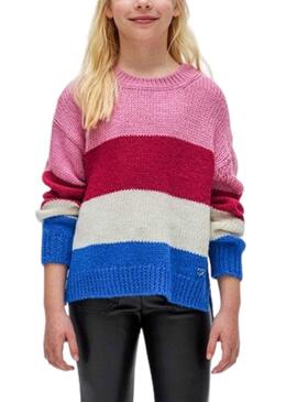 Pull Mayoral Couleur bloc Multicolor pour Fille