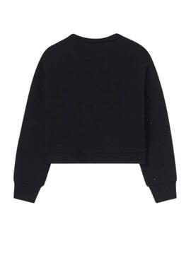 Pull Mayoral Tactiles Noire pour Fille