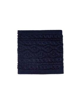 Cou Mayoral Tricot Bleu Marine pour Fille