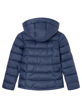 Veste Matelassé Pepe Jeans Simone Bleu Marine Fille