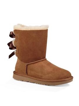 Bootss UGG Bailey Bow II Kids Chestnut