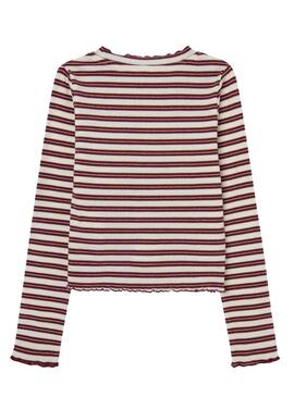 T-Shirt Pepe Jeans Siolette Rayures pour Fille