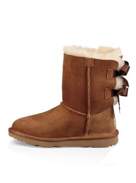 Bootss UGG Bailey Bow II Kids Chestnut