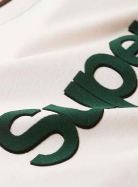 T-Shirt Superdry Core Logo Classic Blanc Homme