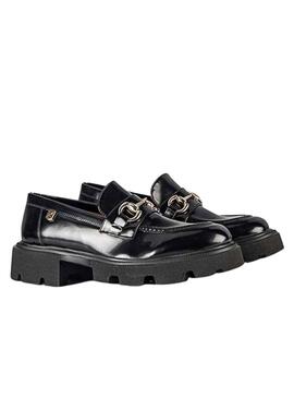Mocasines Popa Zintia Antik Noire pour Femme
