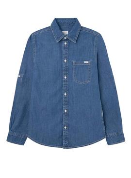 Chemise Pepe Jeans Portez Denim pour Garçon