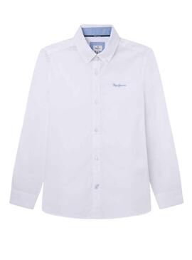 Chemise Pepe Jeans Darrel Blanc pour Garçon