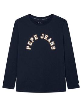 T-Shirt Pepe Jeans Pierce Bleu pour Garçon