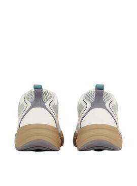 Baskets Calvin Klein Retro Tennis Blanc Homme