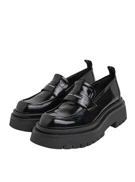 Mocasines Pepe Jeans Queen Oxford Noire Femme