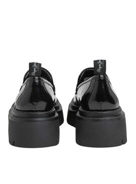 Mocasines Pepe Jeans Queen Oxford Noire Femme