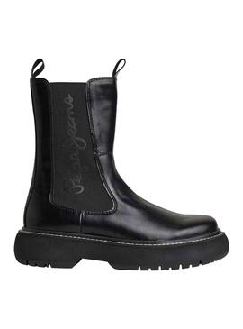 Bootss Pepe Jeans Yoko Noire pour Femme