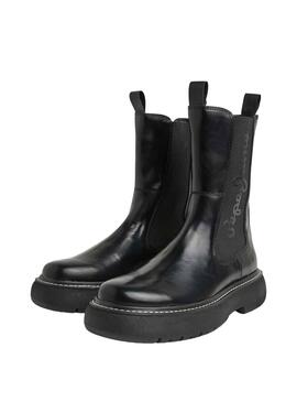 Bootss Pepe Jeans Yoko Noire pour Femme